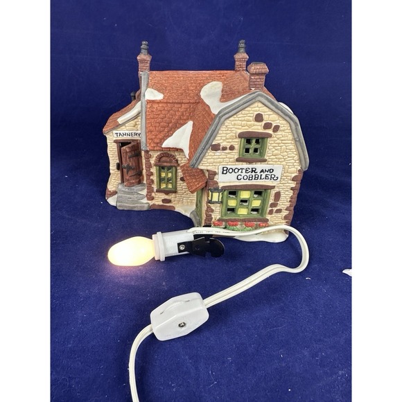 Department 56 Other - Dept. 56 Dickens' Heritage Village Series "Booter And Cobbler" #5924-2 In Box